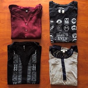 Bundle of 4 Shirts